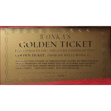 Load image into Gallery viewer, 11” X 17” WONKA CONTRACT - AUTOGRAPHED BY FOUR