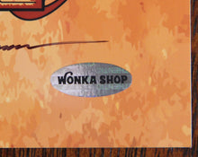 Load image into Gallery viewer, 11” X 17” WONKA CONTRACT - AUTOGRAPHED BY FOUR
