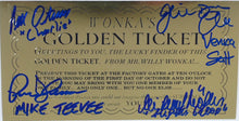 Load image into Gallery viewer, WONKA&#39;S GOLDEN TICKET - AUTOGRAPHED BY FOUR
